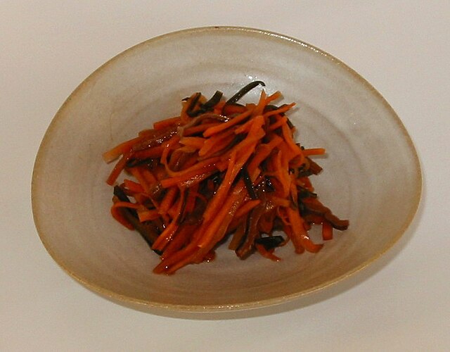 Akita's Tangy Squid and Carrot Threads