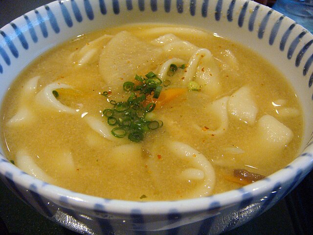 Oita's Hand-Stretched Dango-Jiru
