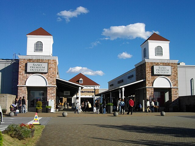 Sunlit Promenade at Sano Premium Outlets