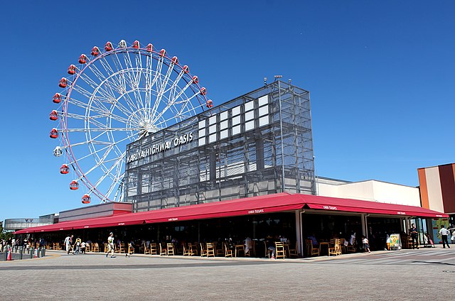 Kariya Parking Area (translated Kariya Parking Area): "Whispers of Serenity in Transit"