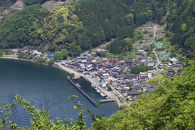 菅浦の湖岸集落 (Sugaura Lakeside Village): "Whispers of Serenity by the Water's Edge"