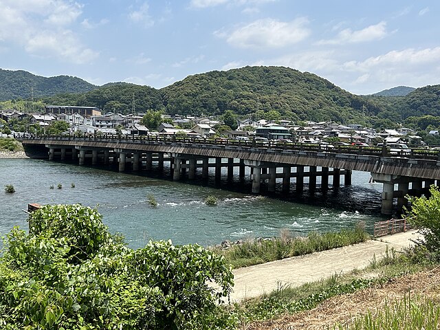 宇治橋 (Uji Bridge): "Whispers of the Flowing Past"