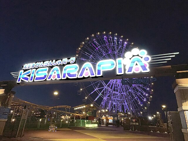 Sunset on KISARAPIA's Ferris Wheel
